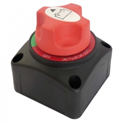 Marine Battery Isolator Switch 200 Amp Removable Actuator