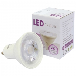 Ampoule LED Couleur Blanc Chaud 6 Watt GU10