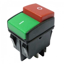 DPST Start Stop Push Button Switch Red Green Buttons