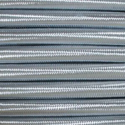 Dark Grey Round Fabric Cable | Fabric Flex - 0,75mm
