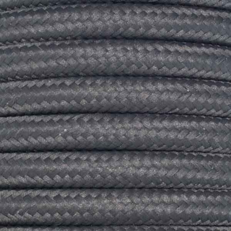 Dusk Grey Fabric Cable | 2 & 3 Core Fabric Flex