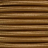 Old Gold Fabric Cable | 2 & 3 Core Fabric Flex