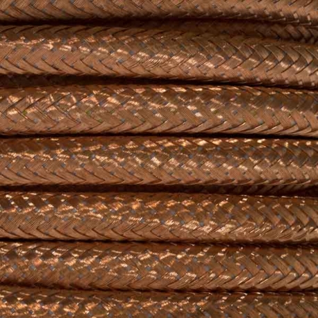 Plain Copper Fabric Cable | 2 & 3 Core Fabric Flex