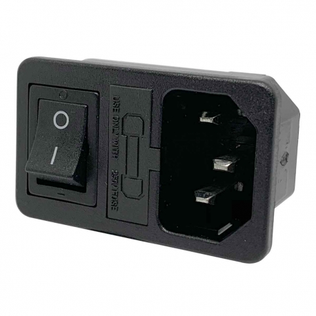 Fused & Switched IEC C14