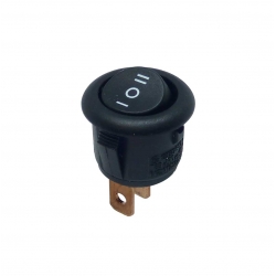 Round Rocker Switch On Off On - Small