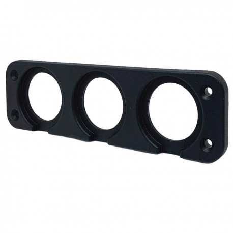 Triple Bracket for USB and Power Sockets