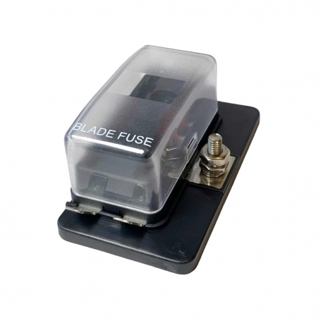 ATC Blade Fuse Box With Ground - Marine, Boat or Automotive - 4 Way
