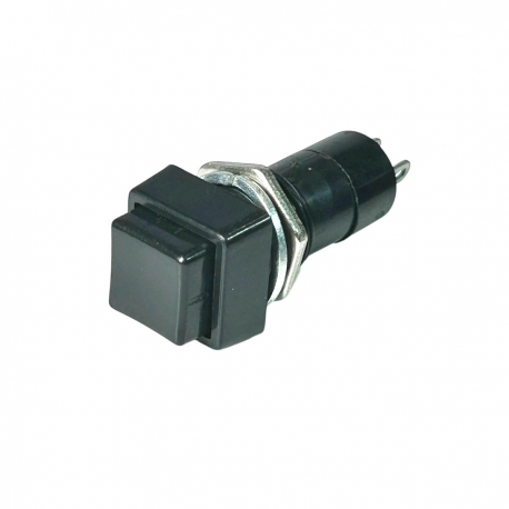 Bouton Poussoir Miniature - Noir