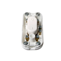 Interrupteur pour Luminaire Bipolaire - Blanc