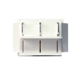Single Pole On On Rocker Switch White