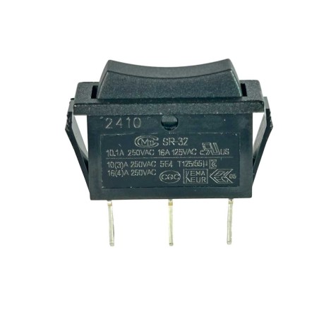 On Off On Single Pole Rocker Switch | Momentary 16 Amp Rocker Switch