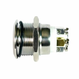 12V Amber Illuminated Vandal Proof Switch IP65 Momentary