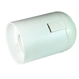 Douille Plastique E27 (Blanc)