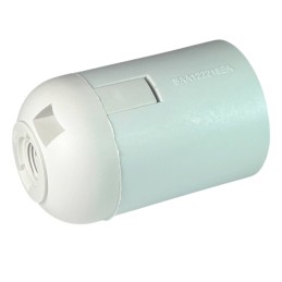Douille Plastique E27 (Blanc)