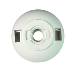 E27 Lampholder | ES Edison Screw Plain Body White Lamp Holder