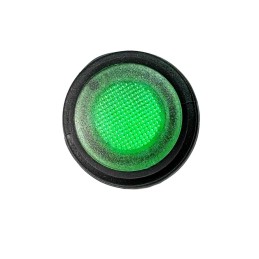 Green 12V Waterproof Push Button Switch