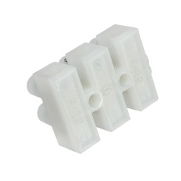 3 Way / Pole Screw Terminal Block with Live Earth Neutral Print