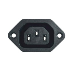Embase IEC C13 | Connecteur IEC 60320 à Vis pour Montage sur Panneau