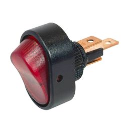 Interrupteur à Bascule Automobile 12V Rouge Lumineux 30A SPST R13-133L