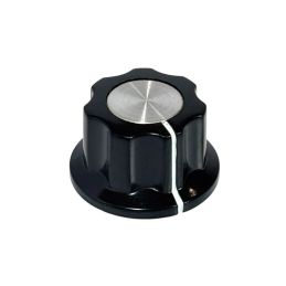 Bouton de Commande RN-99F 19,5 mm, Bakélite pour Axes de 6,35 mm