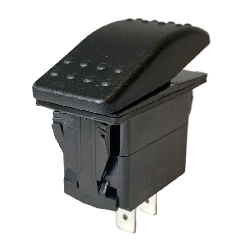 Single Pole Marine Rocker Switch 12-24V, IP67