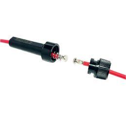 Portafusibles en Línea de 15A para Fusibles 5 x 20mm – 250Vac