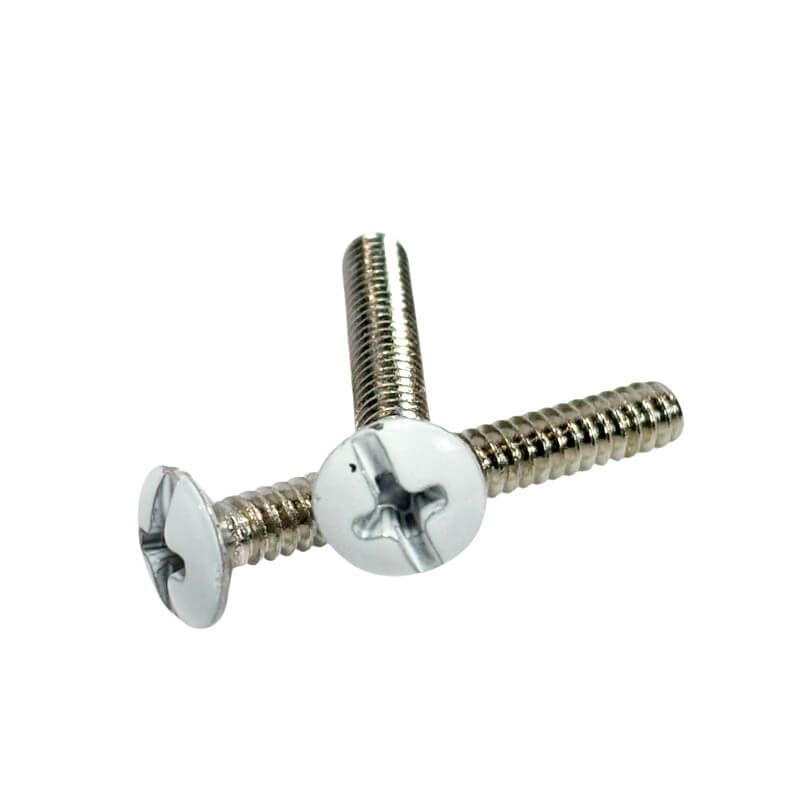 M3.5 x 25mm Machine Screw for Electrical Switches & Sockets