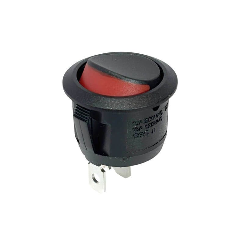 Round Rocker Switch