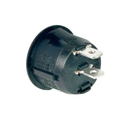 Round Rocker Switch On-Off | 2 Colour Rocker Switch 20mm 10A 250Vac