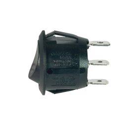 Round Rocker Switch On-Off-On