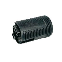 E14 Lampholder | SES Edison Screw Full Threaded Black Lamp Holder