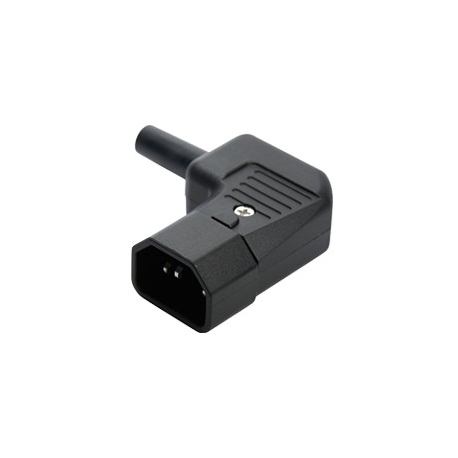 Re-Wireable Plug C14 Right Angle