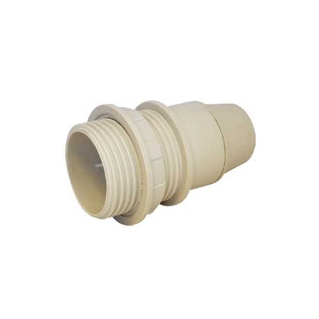 E14 Lampholder | SES Edison Screw Half Threaded White Lamp Holder